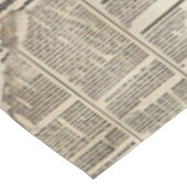 Nappe Collage rustique Vintage de journaux (1) (Angle)