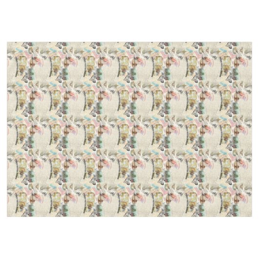 Nappe Collage vintage Americana (Devant (Horizontal))