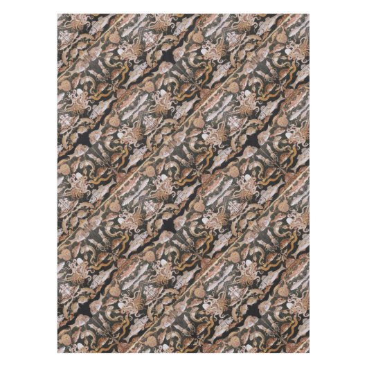 NAPPE COLLECTE POMPEII / OCÉAN - SCÈNE DE VIE MARINE (Devant)