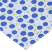 Nappe Collection de prunes botaniques bleues (Angle)