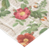 Nappe Collection d'illustrations du patrimoine Rose vict (Angle)
