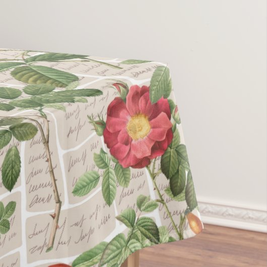 Nappe Collection d'illustrations du patrimoine Rose vict (In Situ)