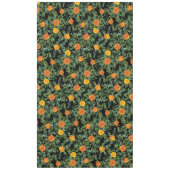 Nappe Collection Mariage gothique d'Halloween noir et or (Devant)