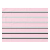 Nappe Collection Paris en rayures rose, noir et gris (Devant (Horizontal))