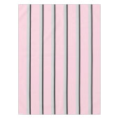 Nappe Collection Paris en rayures rose, noir et gris (Devant)