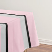 Nappe Collection Paris en rayures rose, noir et gris (In Situ)