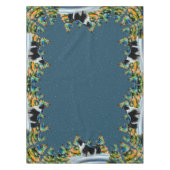 Nappe Collie frontalier en hiver Forêt de neige Arbre de (Devant)