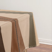 Nappe Colonnes Abstraites de l'ère atomique Brown (In Situ)