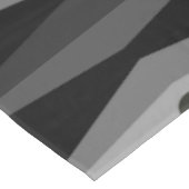 Nappe Colonnes Abstraites de l'ère atomique gris noir (Angle)