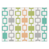 Nappe Colonnes Carrés modernes du milieu du siècle (Devant (Horizontal))