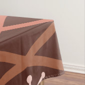 Nappe Colonnes de diamants de l'ère atomique orange brûl (In Situ)