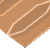 Nappe Colonnes d'Hexagon moderne du Moyen-siècle orange (Angle)