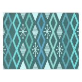 Nappe Colonnes Diamond de l'âge atomique Turquoise (Devant (Horizontal))