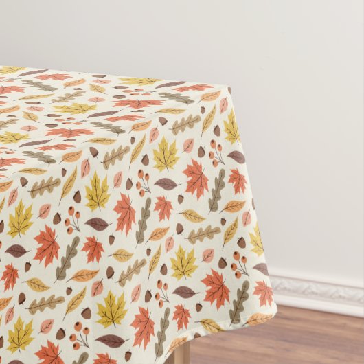 Nappe Coloré Feuille d'automne Motif (In Situ)