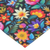 Nappe Coloré mexicain Floral Fiesta Motif (Angle)