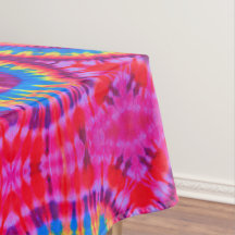 Coloré Motif Cravate-teint bohème