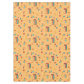 Nappe Colorée des Années 60 Pastel Décontractée (Devant)