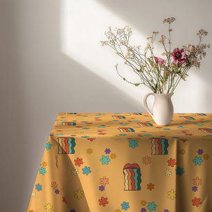 Nappe Colorée des Années 60 Pastel Décontractée