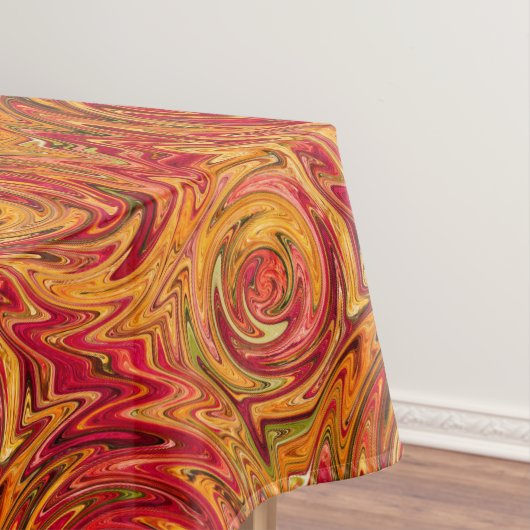 Nappe Colorful Fall Foliage Abstrait (In Situ)