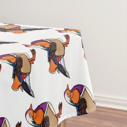 Nappe Colorful mandarin duck (In Situ)