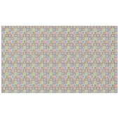 Nappe Colorful Retro Mid-Century Mid-Mod Crochet Blossom (Devant (Horizontal))