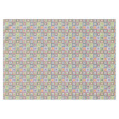 Nappe Colorful Retro Mid-Century Mid-Mod Crochet Blossom (Devant (Horizontal))