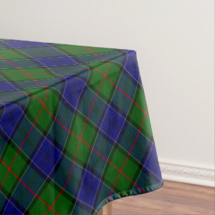 Nappe Colquhoun tartan bleu vert plaid