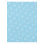 Nappe Commerce du logo du salon Sky Blue Custom (Devant)