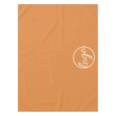 Nappe Commerce sur mesure Logo d'entreprise Orange (Devant)