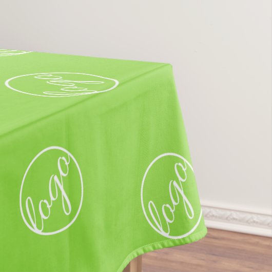 Nappe Commerce sur mesure Neon Lime Green Trade Show (In Situ)