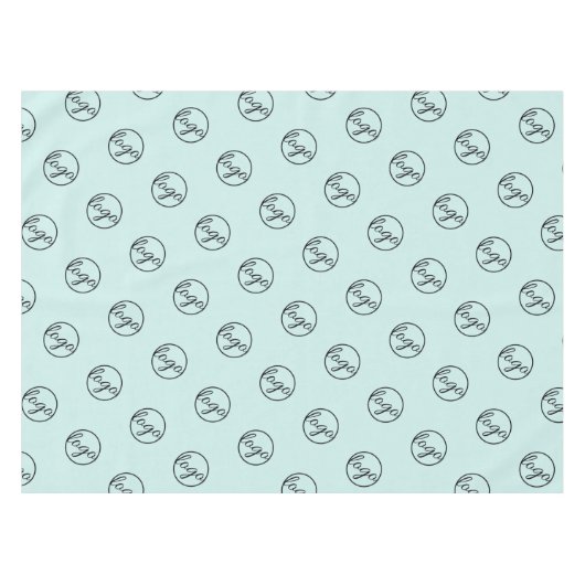 Nappe Commerce sur mesure Turquoise (Devant (Horizontal))