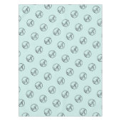 Nappe Commerce sur mesure Turquoise (Devant)