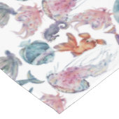 Nappe Composition aquarelle sous-marine Série Design 2 (Angle)