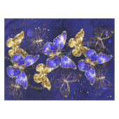 Nappe Composition avec les papillons Sapphire (Devant (Horizontal))