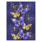 Nappe Composition avec les papillons Sapphire (Devant)
