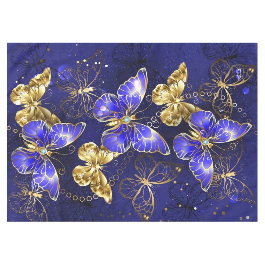Nappe Composition avec papillons Sapphire (Devant (Horizontal))