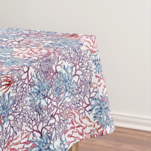 Nappe Composition de aquarelle sous-marine Série Design  (In Situ)