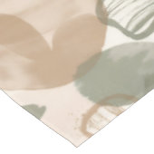 Nappe Composition florale abstraite à la gouache (Angle)
