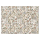 Nappe composition vintage du journal (Devant (Horizontal))