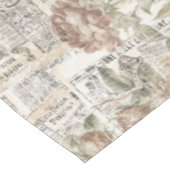 Nappe composition vintage du journal (Angle)