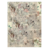 Nappe composition vintage du journal (Devant)