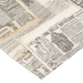 Nappe composition vintage du journal (Angle)