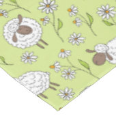 Nappe Compter les moutons sur le vert de rosée miel (Angle)