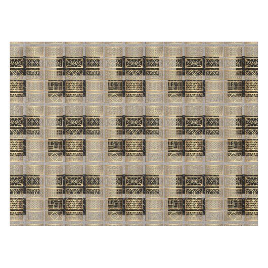 Nappe Conception abstraite afro-américaine moderne (Devant (Horizontal))