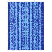 Nappe Conception Abstraite Irrégulière Bleu Cyan (Devant)