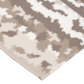 Nappe Conception Abstraite Irrégulière Camo Terre Neutre (Angle)