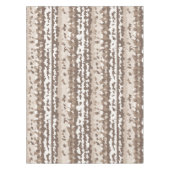 Nappe Conception Abstraite Irrégulière Camo Terre Neutre (Devant)