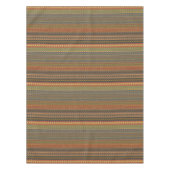 Nappe Conception abstraite rayée tribale de motif (Devant)