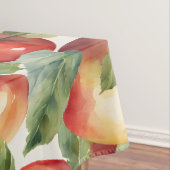 Nappe Conception aquarelle de pommes fraîches (In Situ)