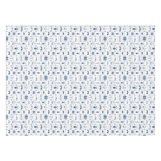 Nappe Conception bleue néerlandaise de tradition (Devant (Horizontal))